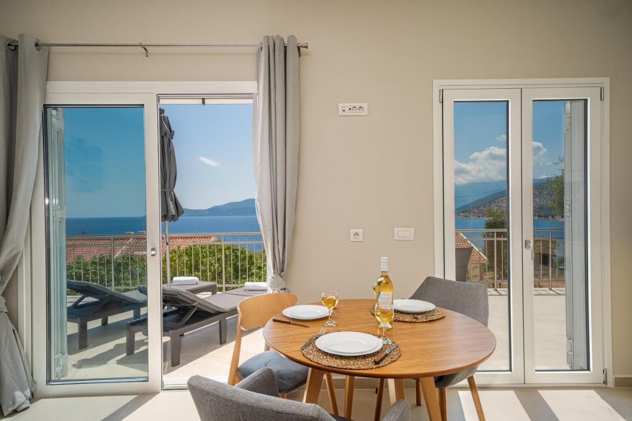 Maritina'S Apartments Amazing Sea View Agia Efimia Екстериор снимка