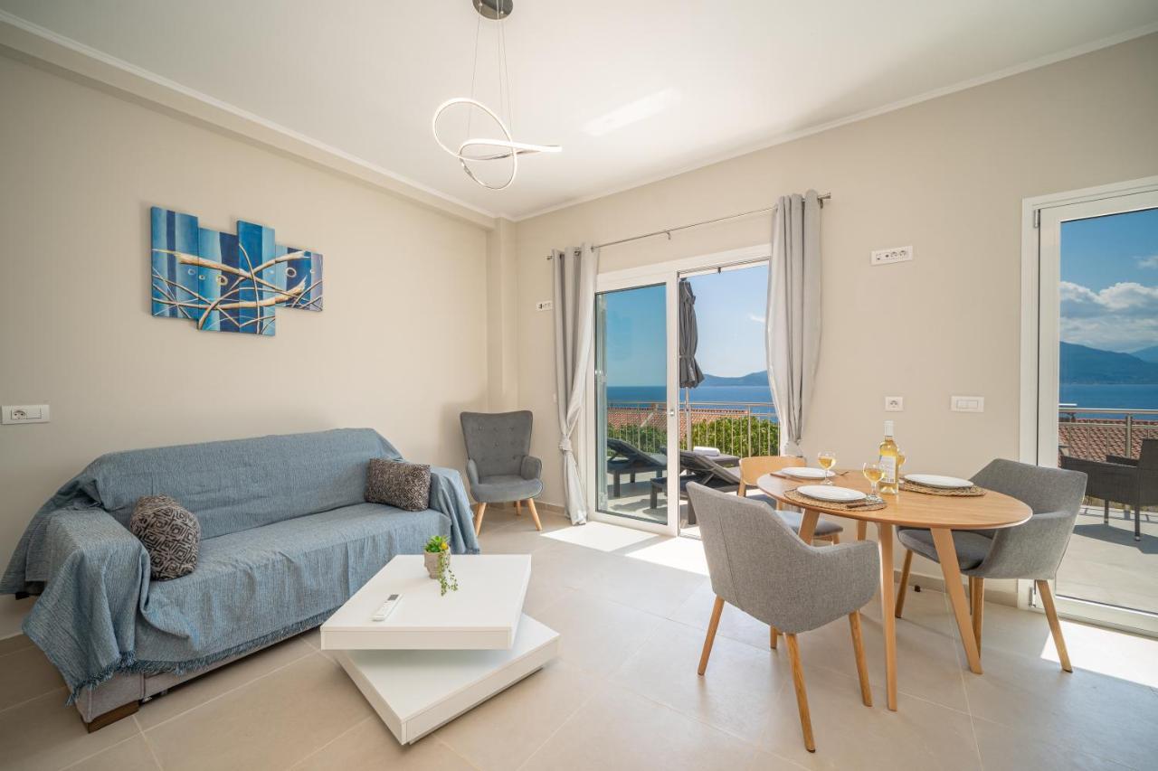 Maritina'S Apartments Amazing Sea View Agia Efimia Екстериор снимка