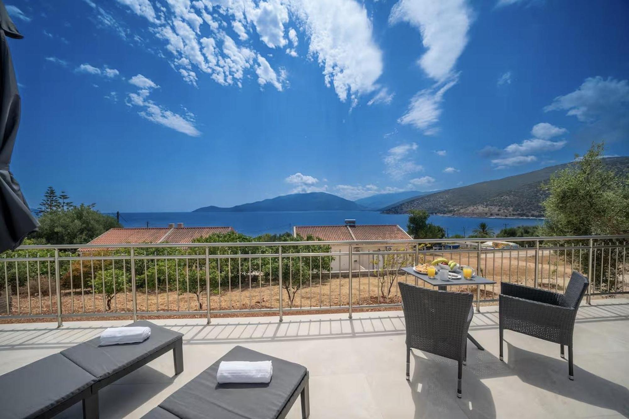 Maritina'S Apartments Amazing Sea View Agia Efimia Екстериор снимка